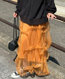CIAOPANIC | 【お気に入り登録者数30000人突破！】タックラメチュールボリュームスカート(スカート)