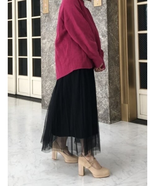 ESPERANZA(エスペランサ)の「メッキプレートヒールストラップパンプス(パンプス・レディース・ブラック系/ベージュ系/ピンク系7/ブラック系2・22.0cm/22.5cm/23.0cm/23.5cm/24.0cm/24.5cm)」の14枚目の写真