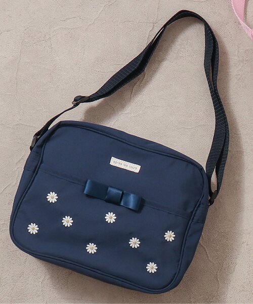 apres les cours（アプレレクール）の「【WEB限定】3柄 通園バッグ（ショルダーバッグ・キッズ・ベージュ/ネイビー/ピンク・FREE）」の3枚目の写真