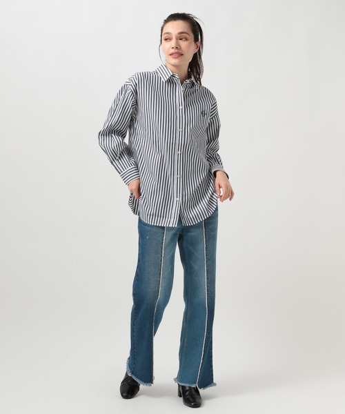 ストライプシャツ（シャツ/ブラウス）｜BAYFLOW（ベイフロー）の