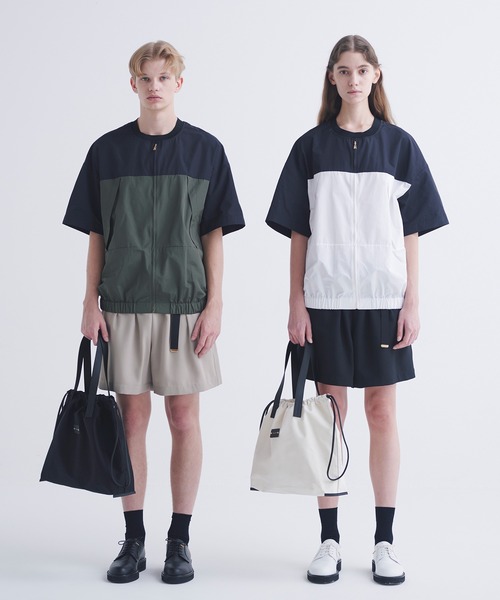 CULLNI EX.BICOLOR PO バイカラー 長袖シャツ CULLNI バイカラー 長袖シャツ（別注〉Bi Color Shirt/洗える