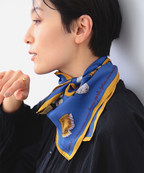 manipuri（マニプリ）の「manipuri / シルクスカーフ SMALL