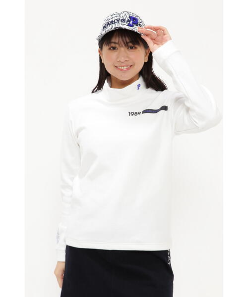 コットンアクリルストレッチガーゼ裏毛裏起毛 長袖ハイネックカットソー コットンアクリルストレッチガーゼ裏毛裏起毛 長袖ハイネック