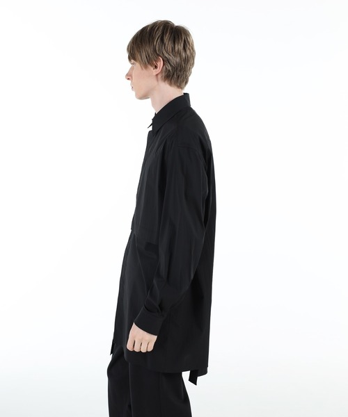 Y-3 ネイビー シャツ サイズLL (J/XL) Y-3（ワイスリー）の「SHIRT（シャツ/ブラウス）」 - WEAR