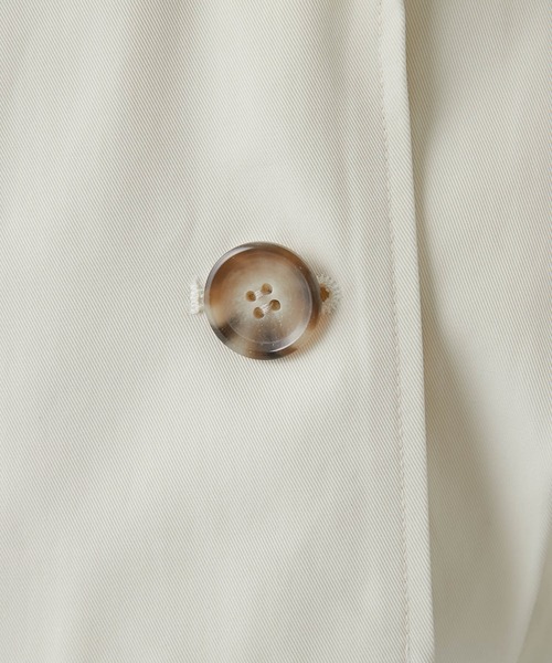 COLLAGE GALLARDAGALANTE(コラージュガリャルダガランテ)の「【OT】ショートトレンチ(トレンチコート・レディース・ネイビー/アイボリー・FREE)」の22枚目の写真