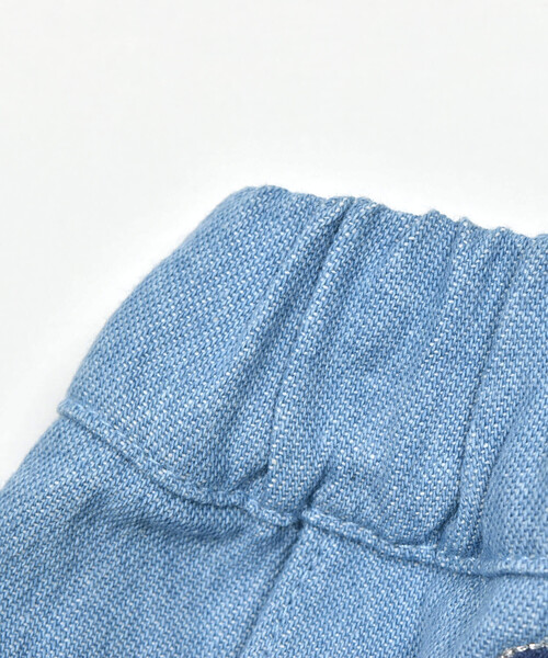 SLAP SLIP（スラップスリップ）の「デニムツイルラメツイードスカパン(90~140cm)（スカート・キッズ・ブラック系その他/ブルー/ベージュ・120cm/140cm/110cm/100cm/90cm/130cm）」の19枚目の写真