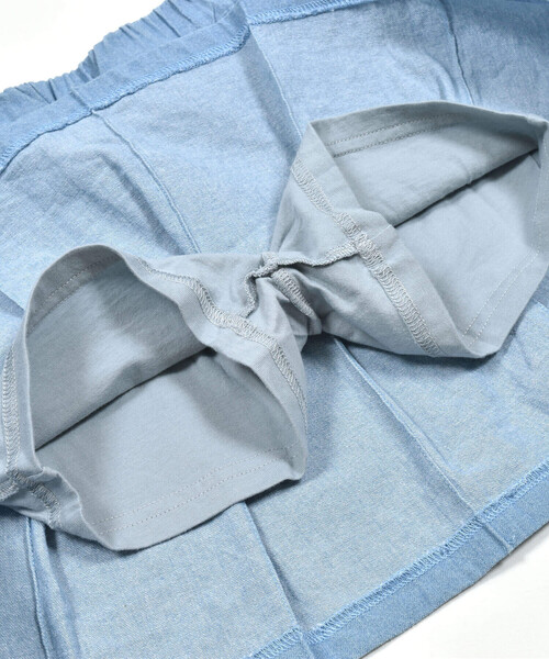 SLAP SLIP（スラップスリップ）の「デニムツイルラメツイードスカパン(90~140cm)（スカート・キッズ・ブラック系その他/ブルー/ベージュ・120cm/140cm/110cm/100cm/90cm/130cm）」の20枚目の写真