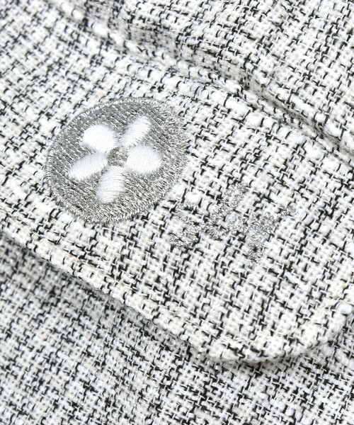 SLAP SLIP（スラップスリップ）の「デニムツイルラメツイードスカパン(90~140cm)（スカート・キッズ・ブラック系その他/ブルー/ベージュ・120cm/140cm/110cm/100cm/90cm/130cm）」の17枚目の写真