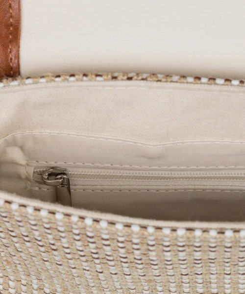 ROXY(ロキシー)の「LONELY SEA CROSSBODY/ロキシーワンポイントロゴミニショルダーバッグ(ショルダーバッグ・レディース・イエロー・FREE)」の9枚目の写真