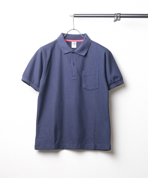 TRUSS(トラス)の「★TRUSS★ベーシックスタイルポロシャツ(ポケット付)(ポロシャツ・レディース・ブラック系1/ホワイト/ネイビー・LARGE/MEDIUM)」の3枚目の写真