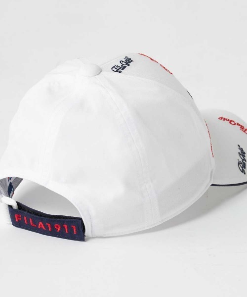 FILA GOLF フィラゴルフ ボアキャップ ホワイト系 [240101627726] ゴルフウェア FILA フィラゴルフ GOLF（フィラゴルフ ブランド キャップ 秋