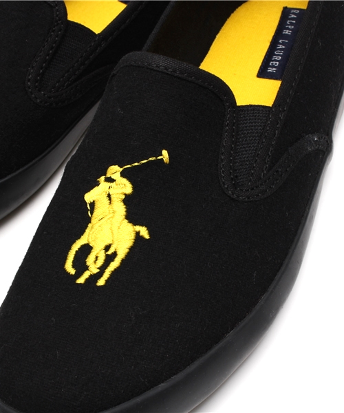 POLO RALPH LAUREN(ポロ ラルフ ローレン)の「レディース ジュニア ラルフローレン セレナ ウール スリッポン POLO SERENA WOOL Jr 15FW(スニーカー・レディース・ブラック/グレー/ネイビー/A・25cm/24cm/23cm/26cm)」の5枚目の写真