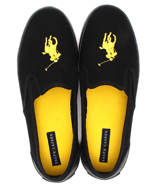 POLO RALPH LAUREN(ポロ ラルフ ローレン)の「レディース ジュニア ラルフローレン セレナ ウール スリッポン POLO SERENA WOOL Jr 15FW(スニーカー・レディース・ブラック/グレー/ネイビー/A・25cm/24cm/23cm/26cm)」の8枚目の写真