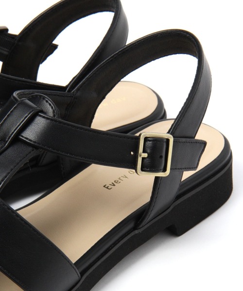 studio CLIP（スタディオクリップ）の「軽量グルカサンダル（サンダル・レディース・ブラック/ブラウン・LARGE/MEDIUM）」の9枚目の写真