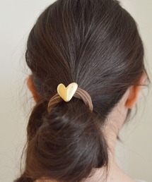 styiro(スタイロ)の結び跡がつきづらいメタルハートヘアゴム(ヘアゴム)