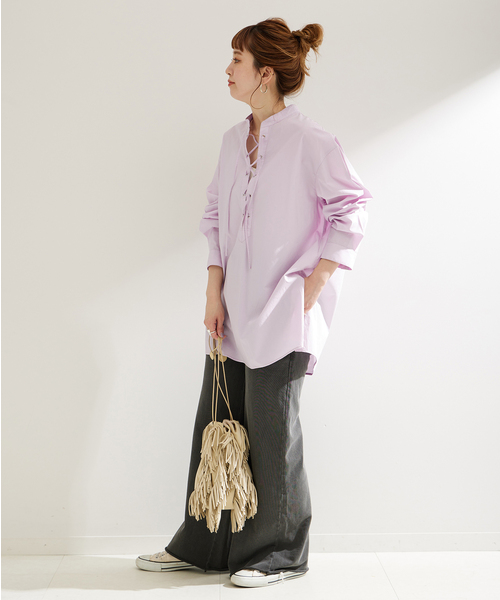 定価44000円GASA Taurus 牡牛座 レース ブラウス ガサ Taurus：牡牛座 レースギャザーワイドブラウス col.off white | Re;li