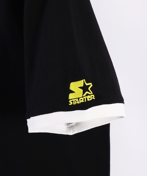 STARTER(スターター)の「STARTER BLACK LABEL プリント リンガーTシャツ(Tシャツ/カットソー・メンズ・ホワイト×ブラック/ブラック×ホワイト・M/L/XL)」の11枚目の写真