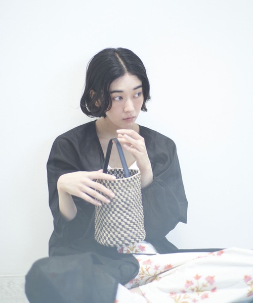 Odds(オッズ)の「odds CYLINDERBAG オッズ シリンダーバッグ カゴバッグ ミニ S(かごバッグ・レディース・その他1/その他2・FREE)」の8枚目の写真