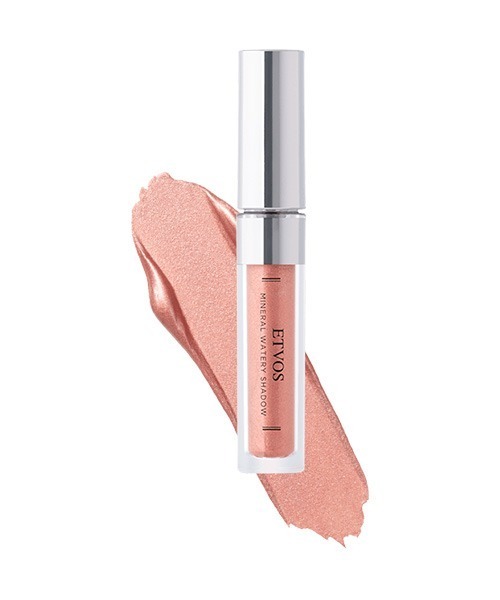 ETVOS（エトヴォス）の「ミネラルウォータリーシャドー（アイシャドウ・レディース・#ピーチベージュ/#ソルベパール/#ペタルフィズ/#ブロンズシャイン/#ダズルピュア/#フレアナチュラル・FREE）」の2枚目の写真