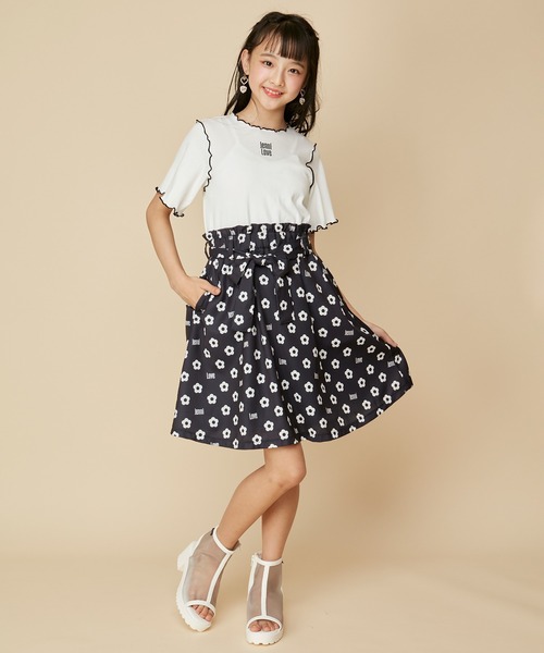 JENNI(ジェニィ)の「シアーブーツサンダル(サンダル・キッズ・オフホワイト/ブラック・20cm/21cm/22cm/23cm/24cm)」の8枚目の写真