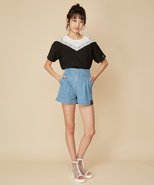 JENNI(ジェニィ)の「シアーブーツサンダル(サンダル・キッズ・オフホワイト/ブラック・20cm/21cm/22cm/23cm/24cm)」の14枚目の写真