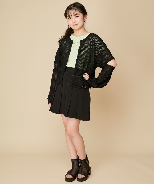 JENNI(ジェニィ)の「シアーブーツサンダル(サンダル・キッズ・オフホワイト/ブラック・20cm/21cm/22cm/23cm/24cm)」の19枚目の写真