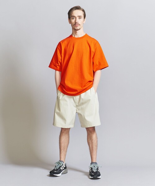 5525Gallery（ゴーゴーニーゴーギャラリー）の「【別注】 ＜5525gallery＞ AME HVY Tシャツ（Tシャツ/カットソー・メンズ・オレンジ/ホワイト・M/L/S）」の4枚目の写真