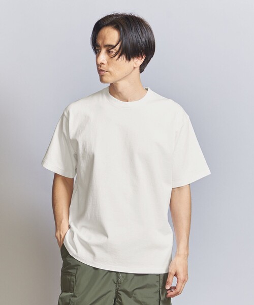 5525Gallery（ゴーゴーニーゴーギャラリー）の「【別注】 ＜5525gallery＞ AME HVY Tシャツ（Tシャツ/カットソー・メンズ・オレンジ/ホワイト・M/L/S）」の6枚目の写真