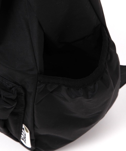 Casselini（キャセリーニ）の「【Casselini(キャセリーニ)】コントロールフリーク撥水ナップザック（バックパック/リュック・レディース・ブラック/オリーブ・0）」の9枚目の写真