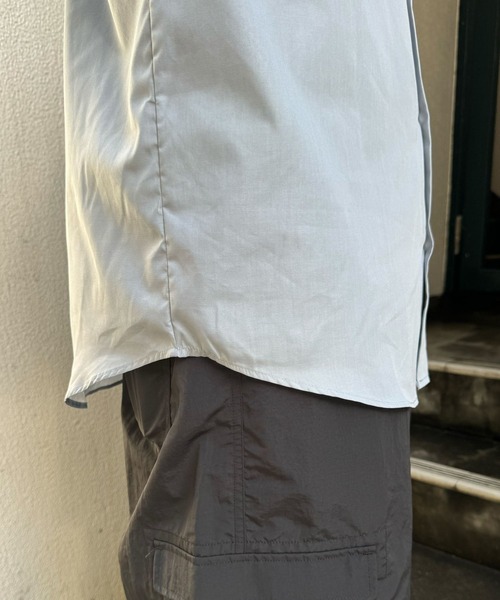 3.3 Field Trip (3.3フィールドトリップ)の「3.3 Field Trip/ラインバルーンシャツ 2120658(シャツ/ブラウス・メンズ・ダークグレー/ダークブルー・FREE)」の14枚目の写真