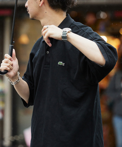 LACOSTE(ラコステ)の「【LACOSTE / ラコステ】別注ポロシャツ(ポロシャツ・メンズ・ネイビー/グリーン/ホワイト/ブラック・5/7/6)」の15枚目の写真