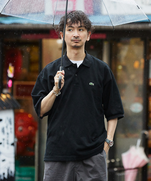 LACOSTE(ラコステ)の「【LACOSTE / ラコステ】別注ポロシャツ(ポロシャツ・メンズ・ネイビー/グリーン/ホワイト/ブラック・5/7/6)」の16枚目の写真
