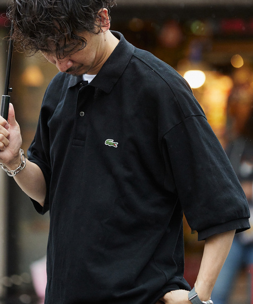 LACOSTE(ラコステ)の「【LACOSTE / ラコステ】別注ポロシャツ(ポロシャツ・メンズ・ネイビー/グリーン/ホワイト/ブラック・5/7/6)」の17枚目の写真