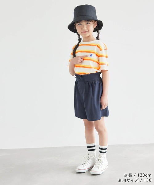 Champion（チャンピオン）の「【KIDS】【Champion/チャンピオン】BASIC BORDER JERSEY（Tシャツ/カットソー・キッズ・キナリ/ブルー系その他・120/130/140/150）」の22枚目の写真