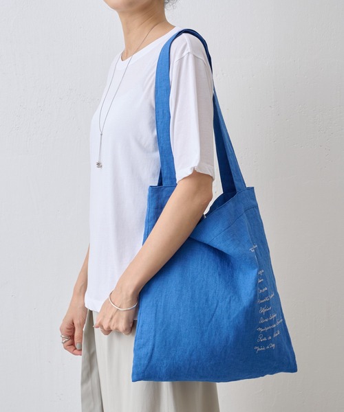 BEARDSLEY（ビアズリー）の「強撚Tシャツ（Tシャツ/カットソー・レディース・ホワイト/ブラック・FREE）」の4枚目の写真