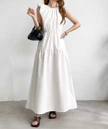 emi+（エミプラス）の「バックコンシャスウエストマークワンピース（ワンピース）」