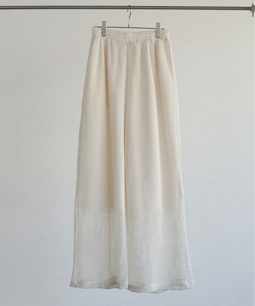 Utusiyo(ウツシヨ)の「mesh pants 粗(その他パンツ・メンズ・ブラック/ホワイト・FREE)」の9枚目の写真