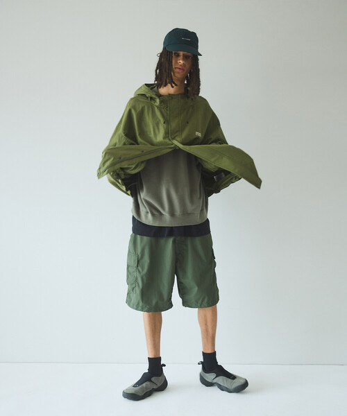 SEDAN ALL-PURPOSE（セダンオールパーパス）の「SEDAN ALL-PURPOSE | カーゴイージーショーツ MEN（カーゴパンツ・メンズ・ブラック/オリーブ・M/L）」の5枚目の写真