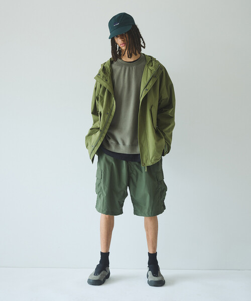 SEDAN ALL-PURPOSE（セダンオールパーパス）の「SEDAN ALL-PURPOSE | カーゴイージーショーツ MEN（カーゴパンツ・メンズ・ブラック/オリーブ・M/L）」の7枚目の写真