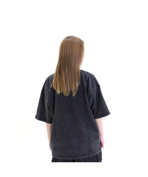 STARTER（スターター）の「ケミカル加工　天竺プリント半TEE（Tシャツ/カットソー・メンズ・ブラック系2/ブラック系1/ブラック系3・M/XL/L）」の6枚目の写真