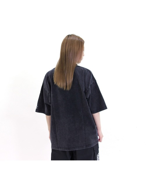 STARTER（スターター）の「ケミカル加工　天竺プリント半TEE（Tシャツ/カットソー・メンズ・ブラック系2/ブラック系1/ブラック系3・M/XL/L）」の20枚目の写真