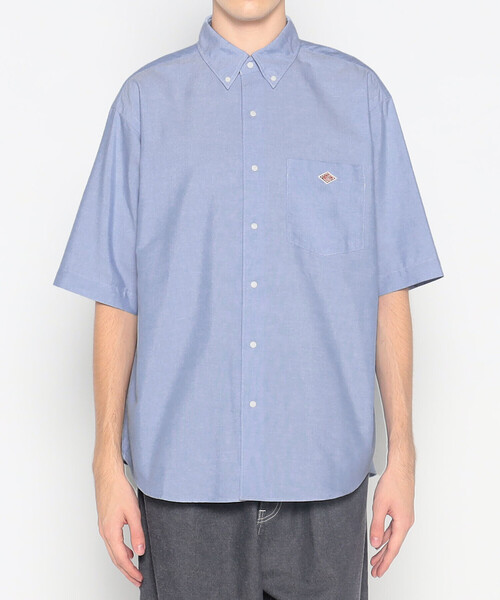 DANTON(ダントン)の「MEN'S COOLMAX OXFORD SHORT SLEEVE B.D SHIRT(シャツ/ブラウス・メンズ・ブラック系その他/サックスブルー/グレー系その他/ホワイト/グリーン系その他/チャコール・42/38/40/44)」の9枚目の写真