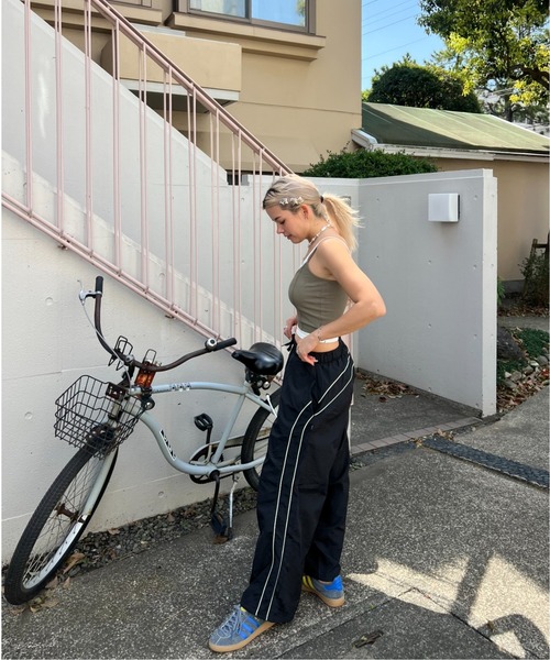 ROXY（ロキシー）の「【ZOZO限定アイテム】ONE DAY PANTS/ロキシーウエストゴムスポーティボトムス（その他パンツ・レディース・グレー/ベージュ/ブラック・FREE）」の9枚目の写真