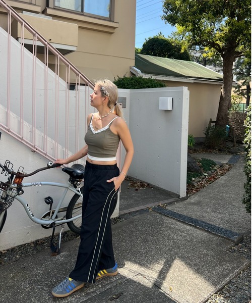 ROXY（ロキシー）の「【ZOZO限定アイテム】ONE DAY PANTS/ロキシーウエストゴムスポーティボトムス（その他パンツ・レディース・グレー/ベージュ/ブラック・FREE）」の14枚目の写真