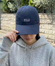 POLO BCS（ポロ ビーシーエス）の「【POLO BCS】POLO embroidery law cap　クラシカルポロ刺繍ベースボールキャップ（キャップ）」