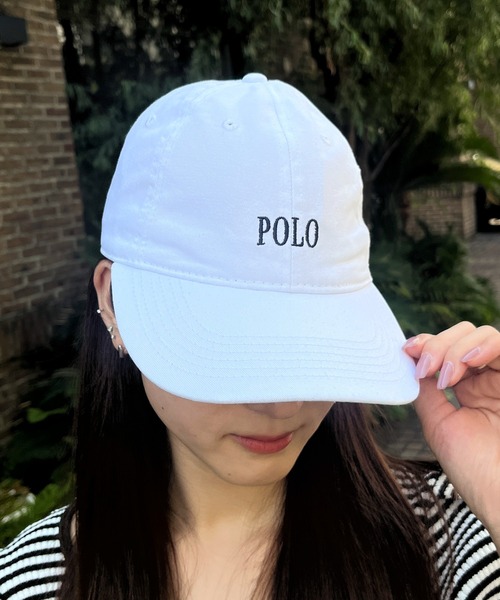 POLO BCS(ポロ ビーシーエス)の「【POLO BCS】POLO embroidery law cap クラシカルポロ刺繍ベースボールキャップ(キャップ・レディース・ホワイト/ブラック/ベージュ/ネイビー/グリーン/ブラウン/バーガンディー/ネイビー系2・FREE)」の18枚目の写真