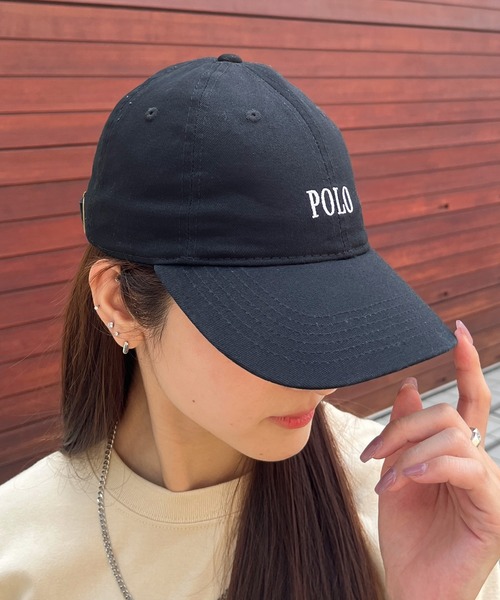POLO BCS(ポロ ビーシーエス)の「【POLO BCS】POLO embroidery law cap クラシカルポロ刺繍ベースボールキャップ(キャップ・レディース・ホワイト/ブラック/ベージュ/ネイビー/グリーン/ブラウン/バーガンディー/ネイビー系2・FREE)」の14枚目の写真