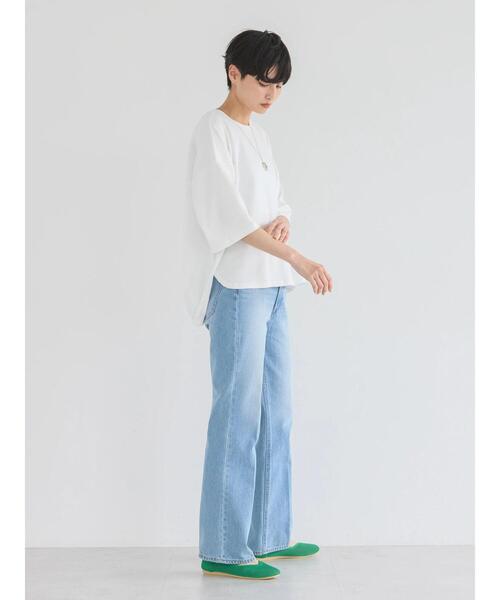 AMERICAN HOLIC(アメリカンホリック)の「バックギャザーロゴカットプルオーバー(Tシャツ/カットソー・レディース・ブラック/オフホワイト・M/L)」の15枚目の写真
