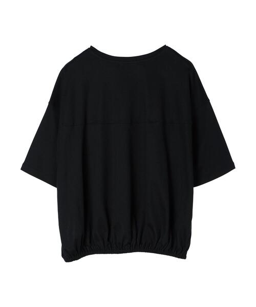 AMERICAN HOLIC(アメリカンホリック)の「バックギャザーロゴカットプルオーバー(Tシャツ/カットソー・レディース・ブラック/オフホワイト・M/L)」の22枚目の写真
