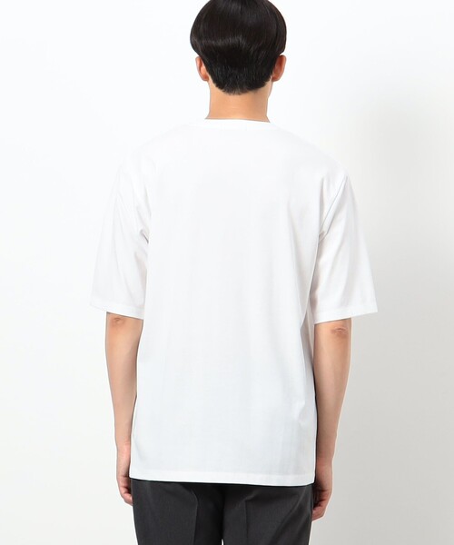 COMME CA ISM(コムサイズム)の「【接触冷感機能】 Feel-Cool フォト&メッセージTシャツ 「Starry sky」(Tシャツ/カットソー・メンズ・ホワイト・M/L)」の10枚目の写真